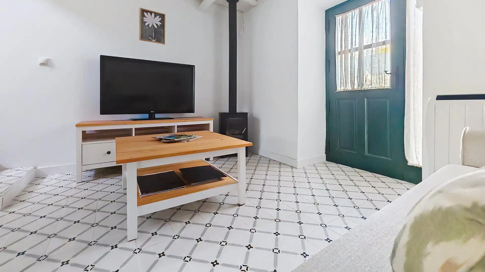 Sala de estar de Casa adosada en venta en Oviedo 