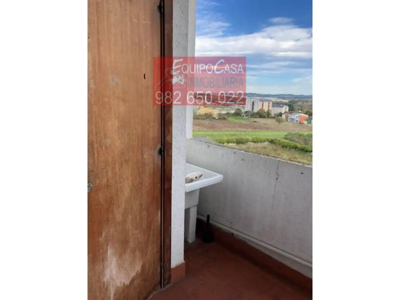 Terrasse von Wohnung zum Verkauf in Lugo mit Heizung, Parkett und Terrasse