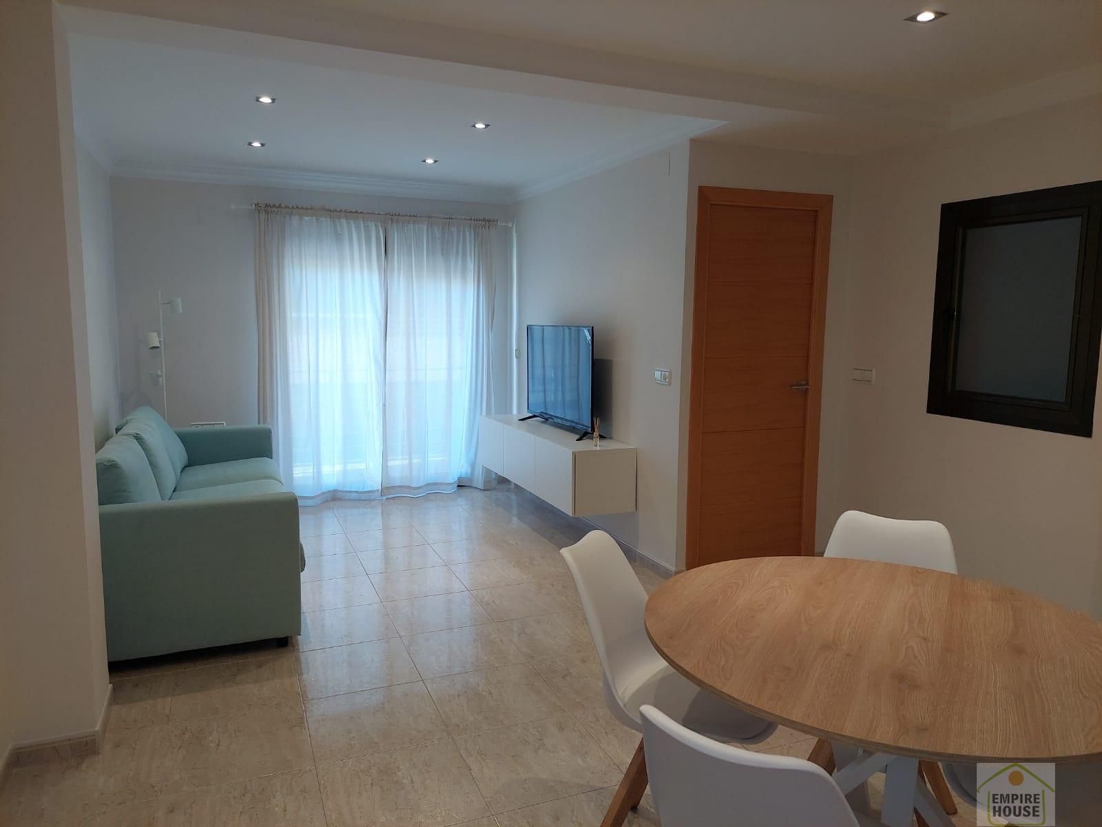 Sala d'estar de Pis de lloguer en Carcaixent amb Moblat i Balcó
