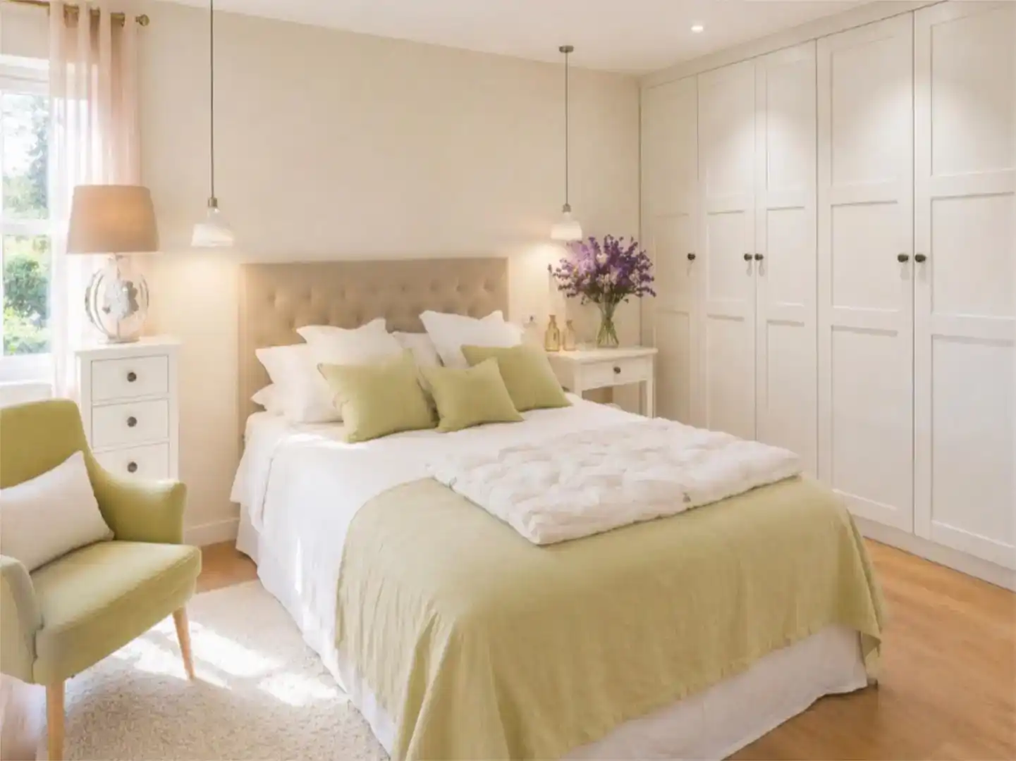 Bedroom of Flat for sale in Ourense Capital   with Air Conditioner and Balcony