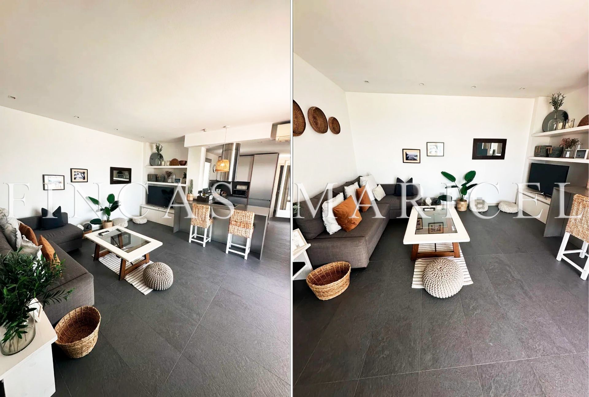 Living room of Attic for sale in Sitges  with Heating and Terrace