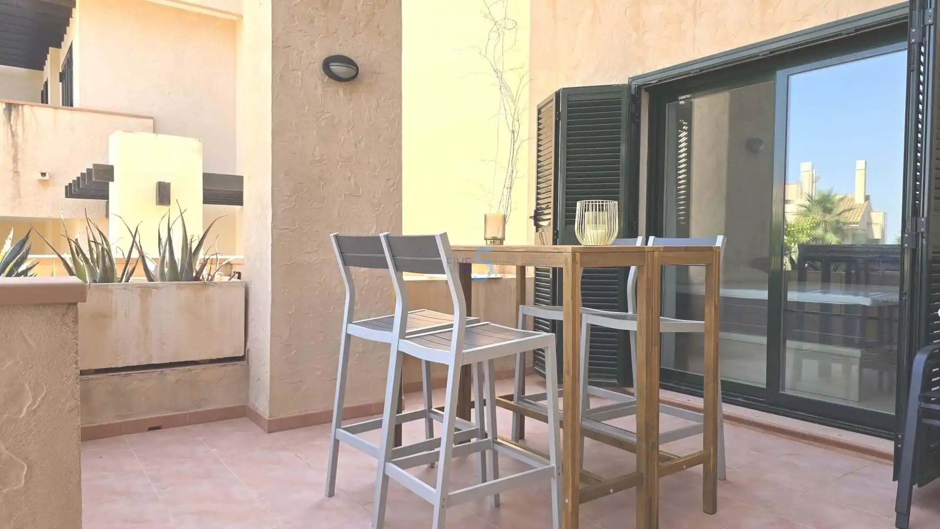 Terrace of Flat for sale in Fuente Álamo de Murcia  with Air Conditioner, Heating and Terrace