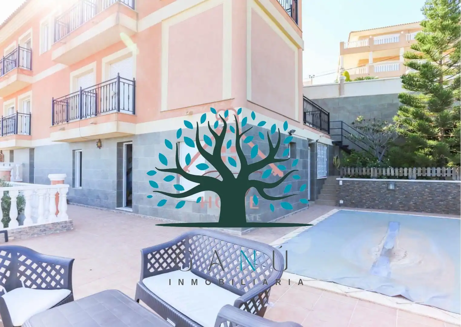 Vista exterior de Casa o chalet en venta en Mazarrón con Aire acondicionado, Calefacción y Jardín privado