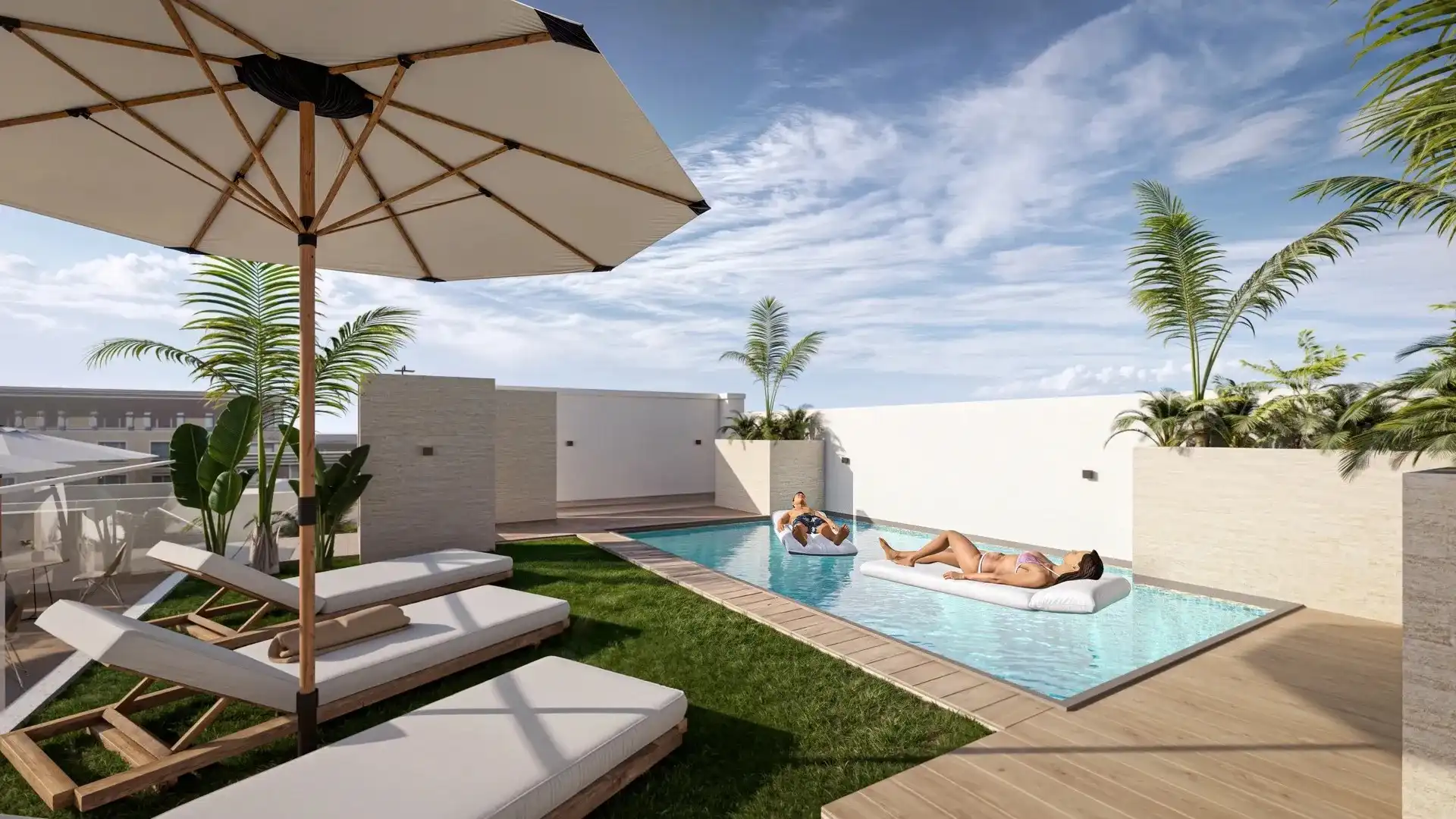 Penthouse mit Pool zum Verkauf in Centro
