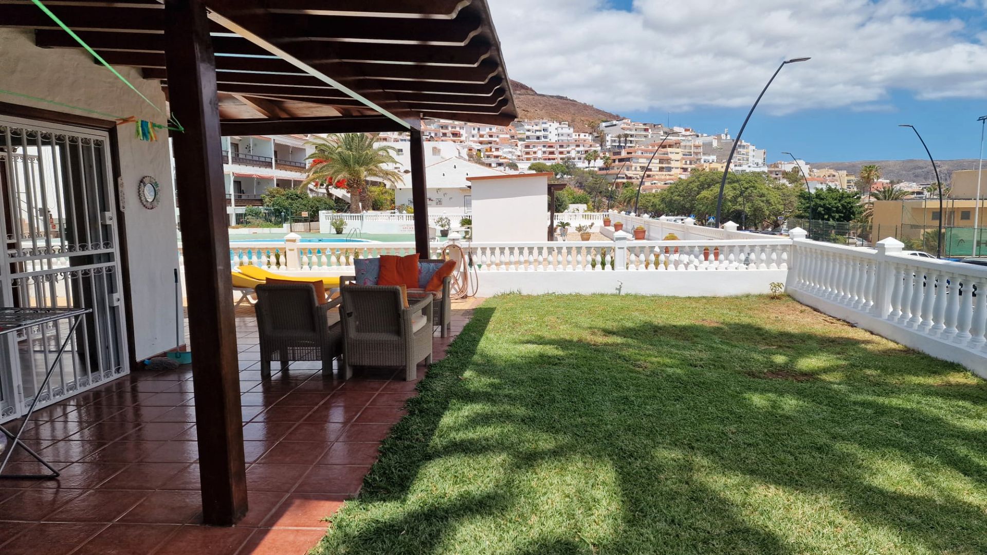 Garden of House or chalet to rent in Arona  with Private garden, Terrace and Furnished