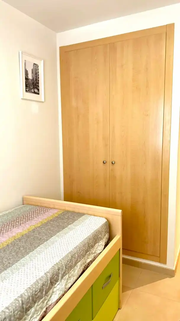 Schlafzimmer von Wohnung zur Miete in Canet d'En Berenguer mit Privatgarten, Terrasse und Möbliert