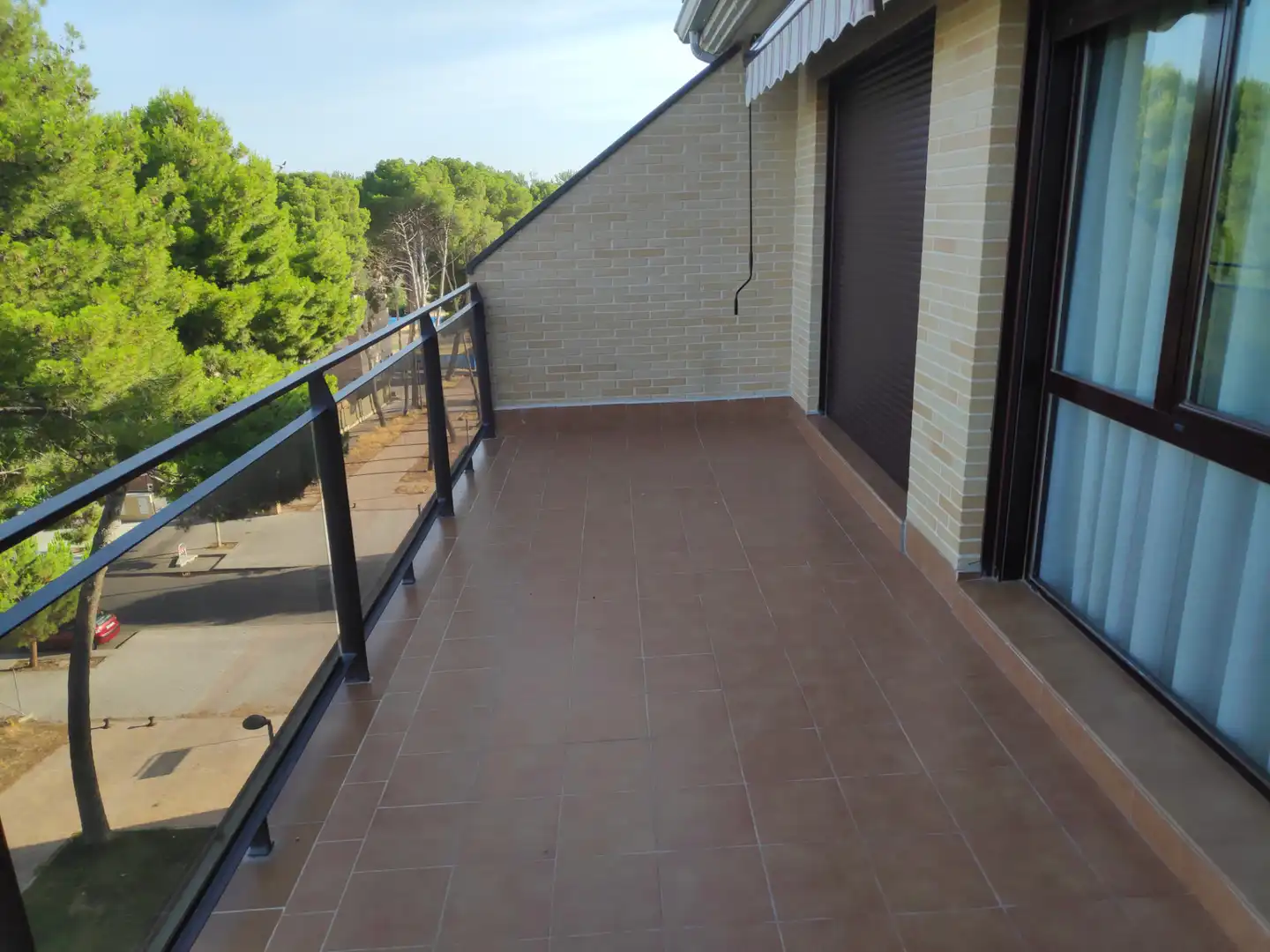 Terraza de Piso de alquiler en Aranjuez con Calefacción, Parquet y Terraza