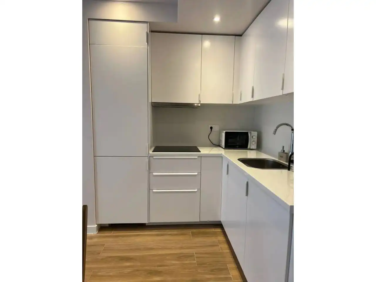 Kitchen of Apartments for sale in Barcelona  with Air Conditioner, Parquet flooring and Furnished