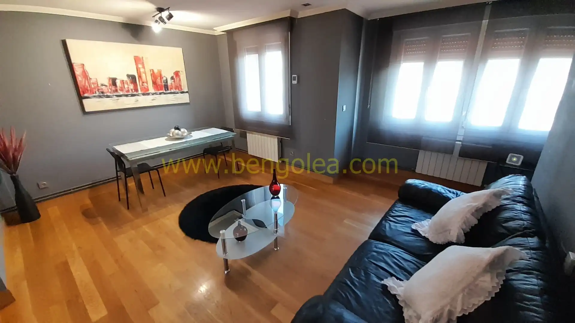 Sala de estar de Piso en venta en Barakaldo  con Calefacción y Amueblado
