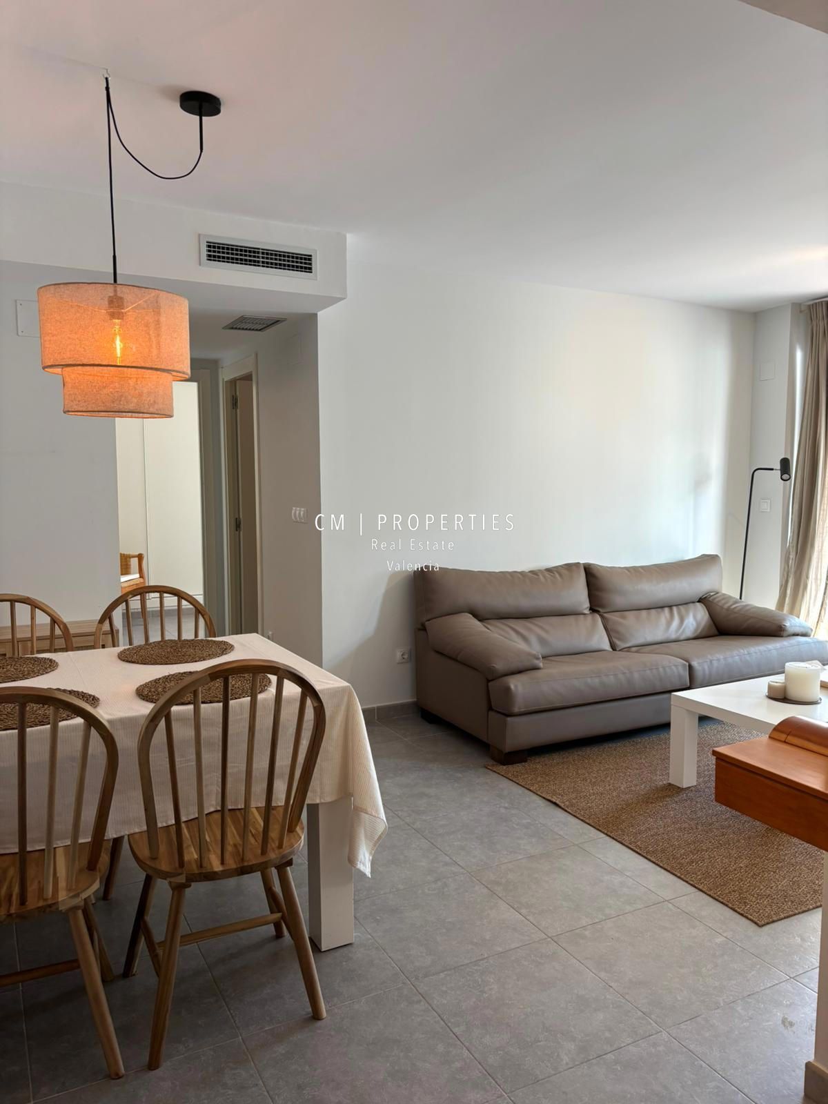 Sala d'estar de Apartament de lloguer en Moncofa amb Aire condicionat, Calefacció i Terrassa