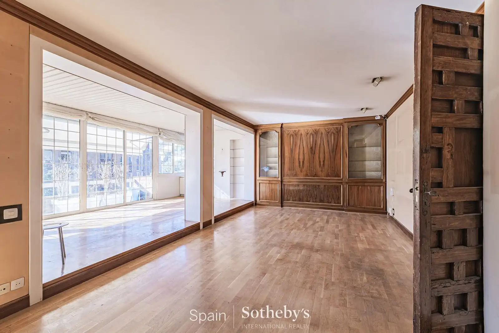 Sala de estar de Ático en venta en Barcelona con Aire acondicionado, Calefacción y Terraza