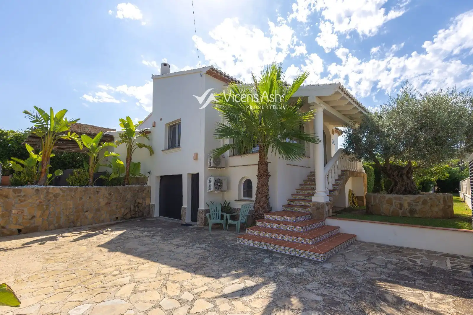 Vista exterior de Casa o chalet en venta en Jávea / Xàbia con Aire acondicionado, Calefacción y Piscina