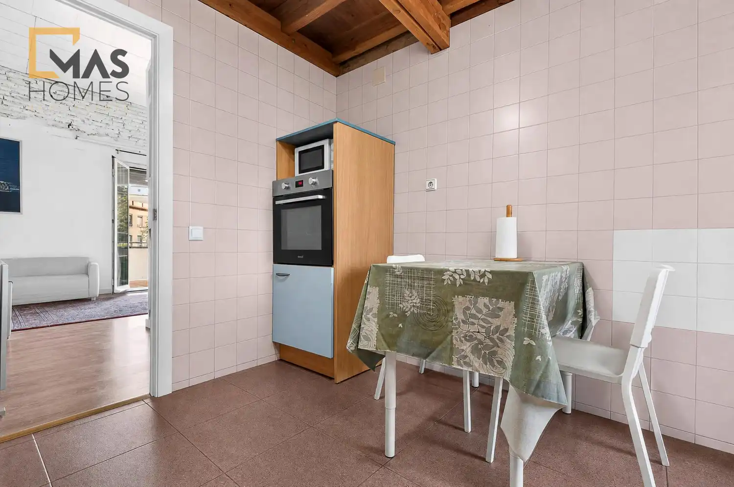 Kitchen of Attic for sale in Barcelona  with Furnished and Balcony