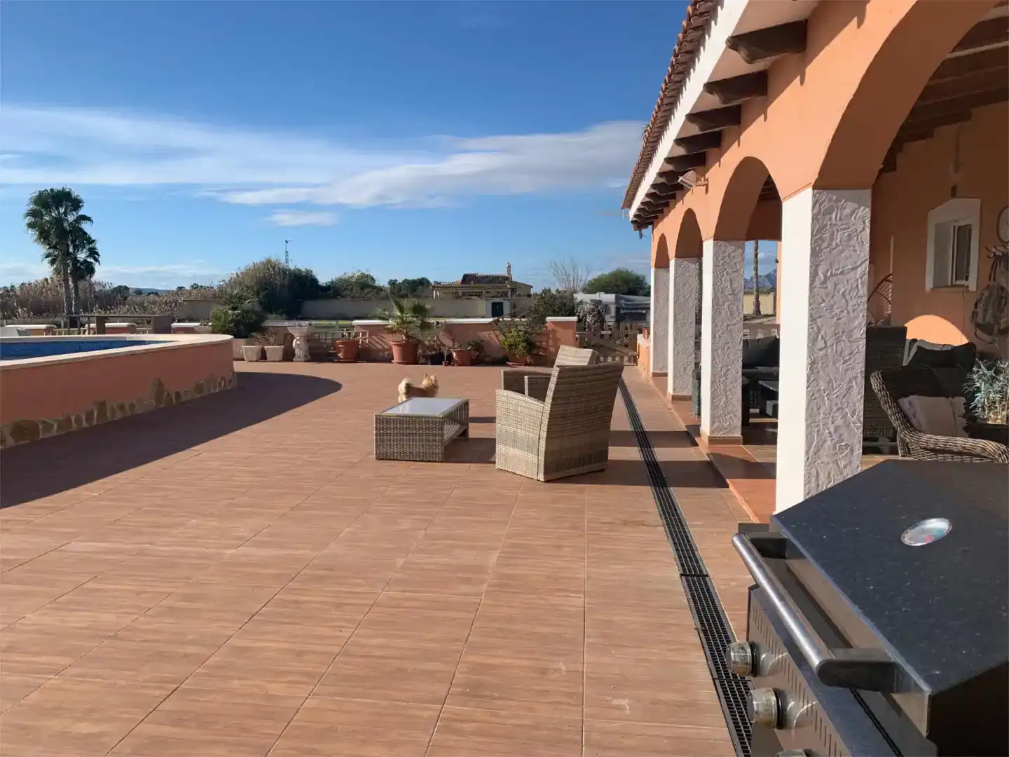Terrassa de Planta baixa en venda en Dolores amb Aire condicionat, Piscina i Balcó