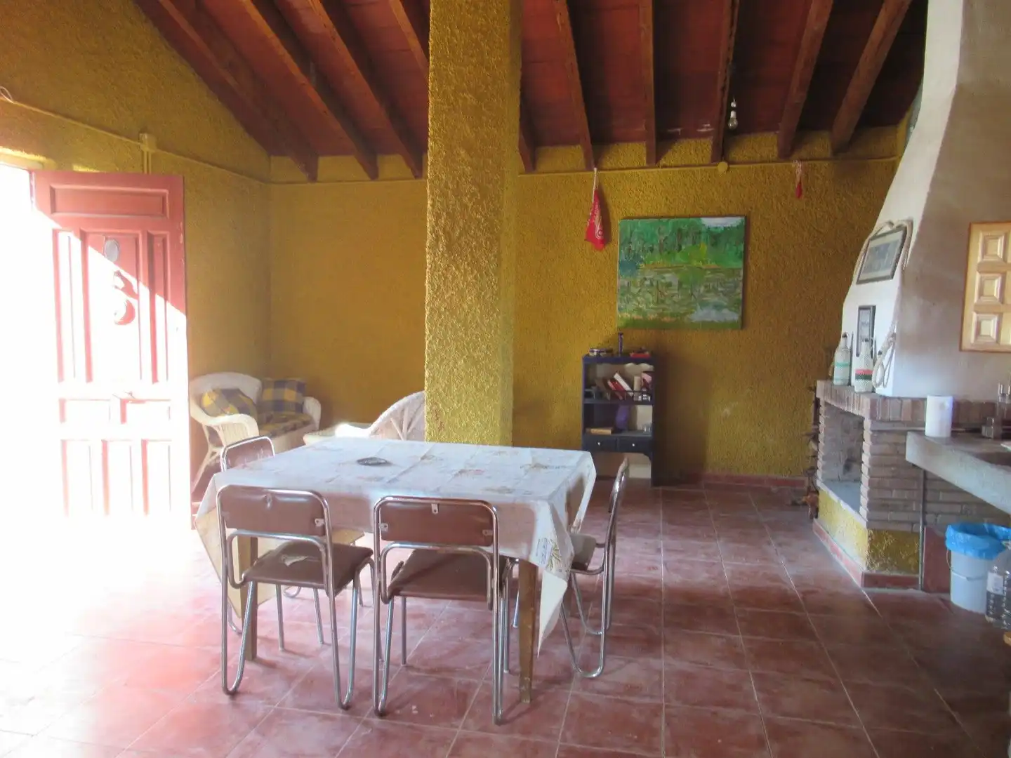 Menjador de Finca rústica en venda en Alicante / Alacant amb Jardí privat i Forn
