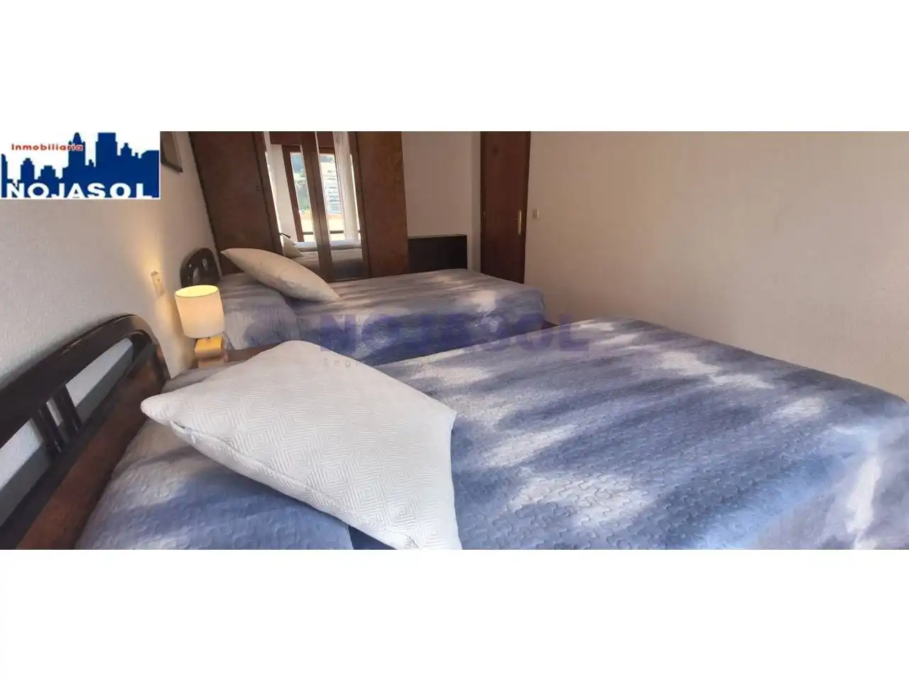 Bedroom of Flat for rent in Noja  with Heating, Terrace and Furnished