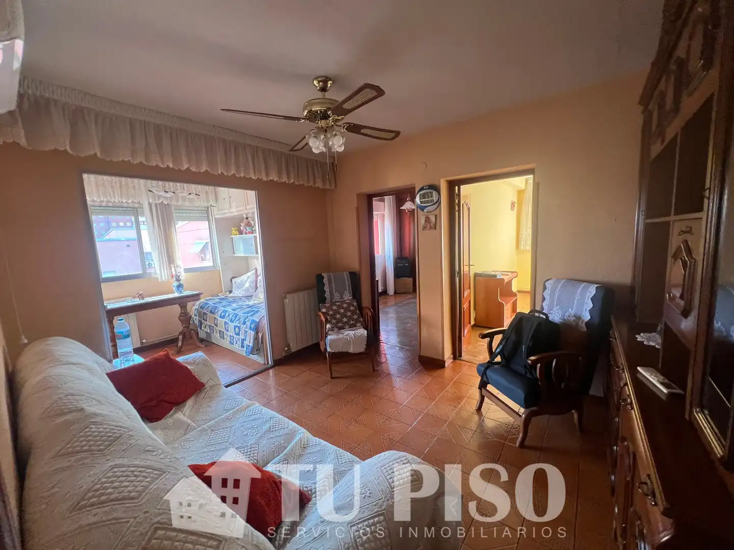 Sala d'estar de Pis en venda en Madrid amb Aire condicionat, Calefacció i Terrassa