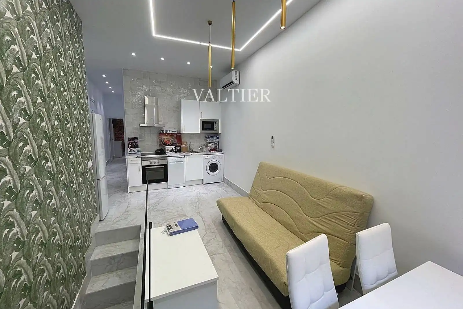 Sala de estar de Piso de alquiler en Madrid con Aire acondicionado y Amueblado