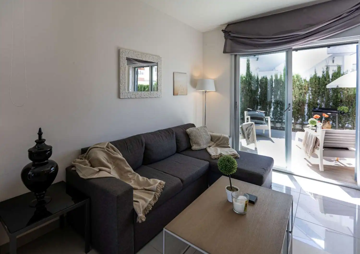 Sala d'estar de Apartament en venda en Torrevieja amb Aire condicionat, Calefacció i Terrassa
