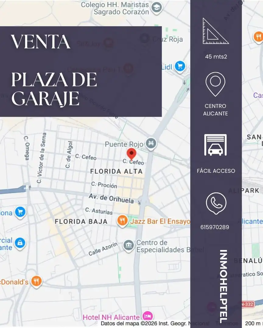 Einzelparkplatz zum Verkauf in Florida - Ciudad de Asís