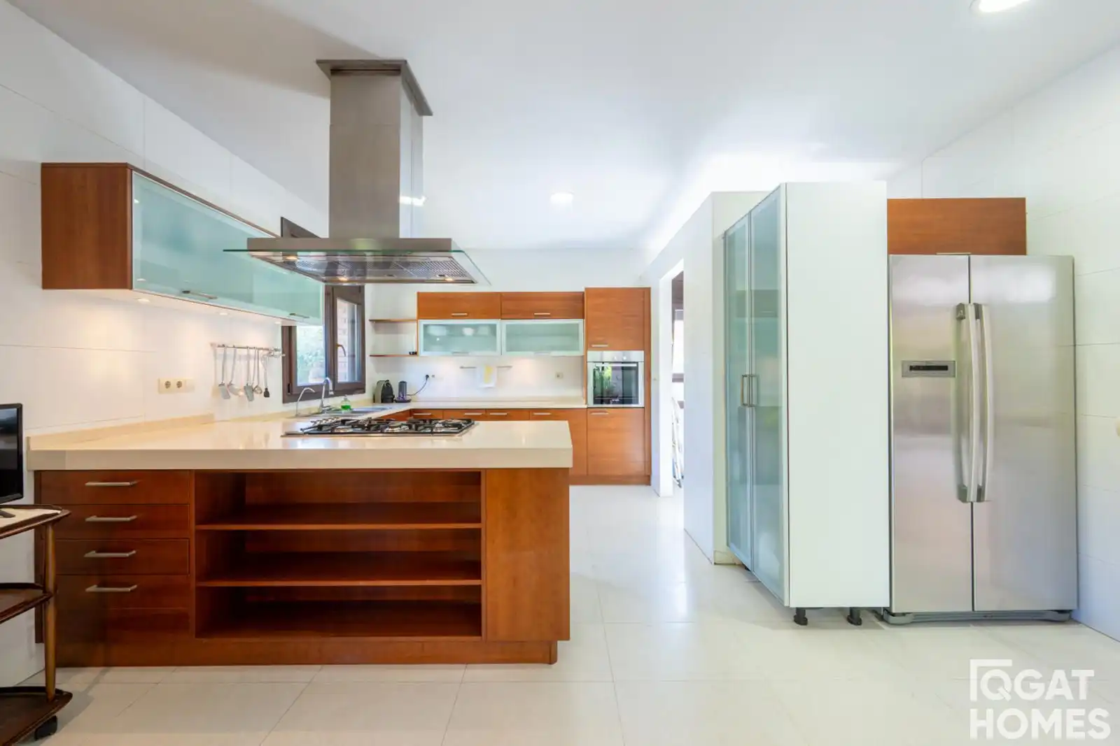 Cocina de Casa o chalet de alquiler en Sant Cugat del Vallès con Aire acondicionado, Calefacción y Jardín privado