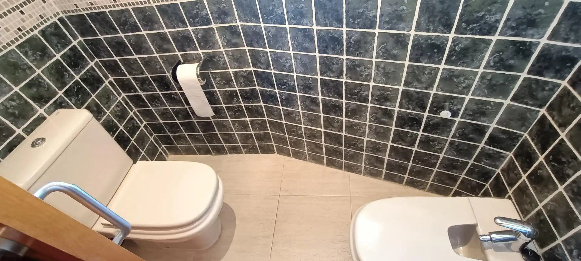 Bathroom of Apartments for sale in Benidorm  with Air Conditioner, Private garden and Terrace