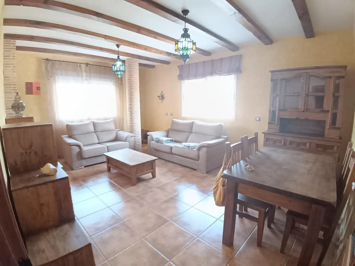 Wohnzimmer von Wohnung zur Miete in Murcia mit Klimaanlage, Heizung und Möbliert
