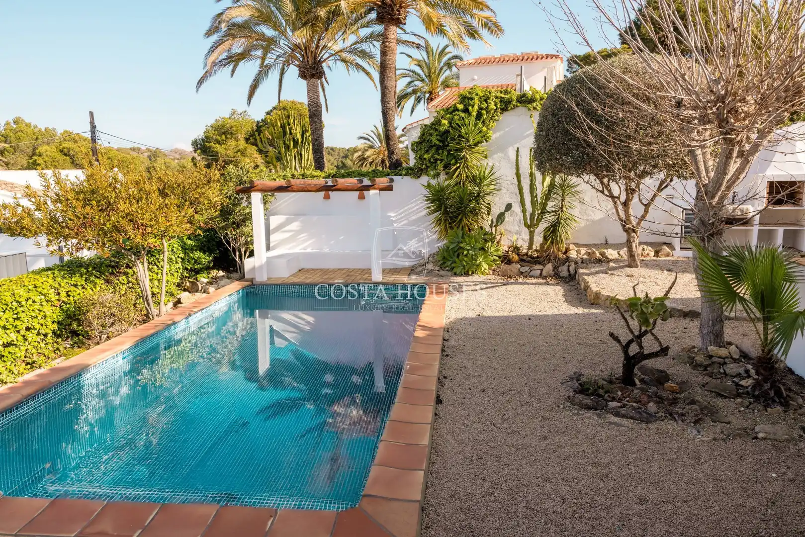 Swimming pool of Houses for sale in Jávea / Xàbia  with Air Conditioner, Private garden and Terrace