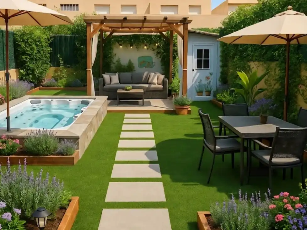 Casa a schiera con giardino in vendita a Mercé Rodoreda 17, imagen 2