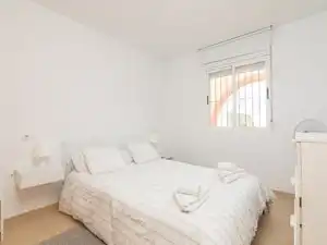 Bedroom of Houses for rent in Santa Pola  with Air Conditioner, Heating and Furnished