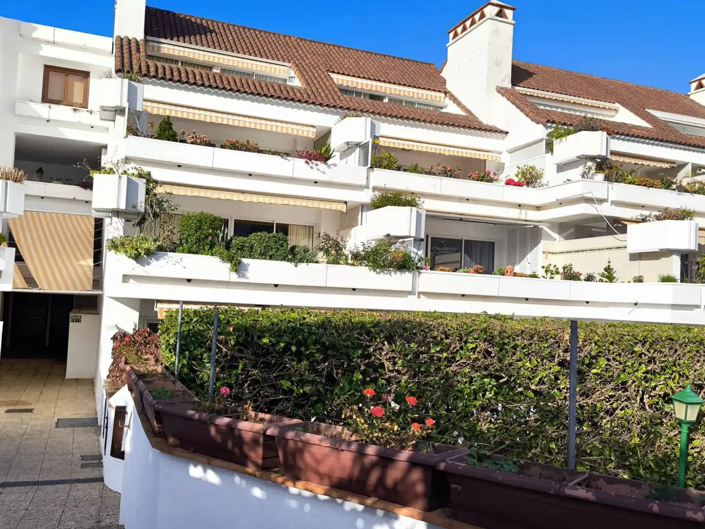 Außenansicht von Wohnungen zur Miete in Puerto de la Cruz mit Terrasse und Möbliert