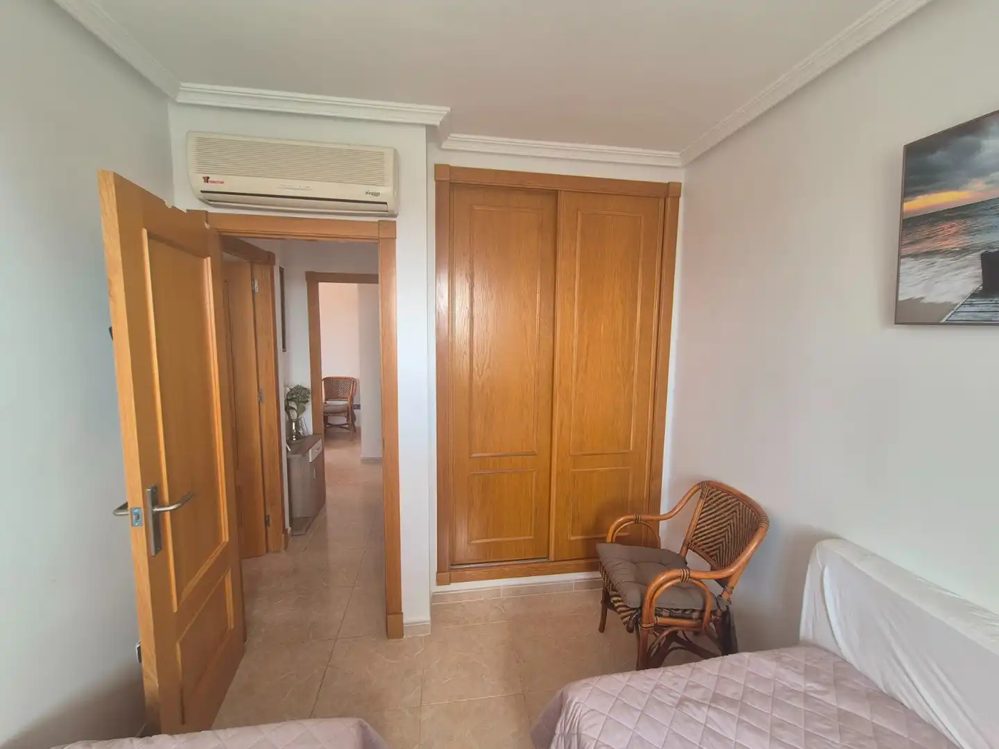 Bedroom of Flat for sale in Torrevieja  with Air Conditioner, Terrace and Storage room