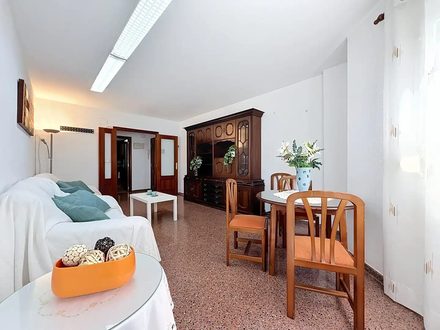 Wohnzimmer von Wohnung zum Verkauf in Castalla mit Heizung