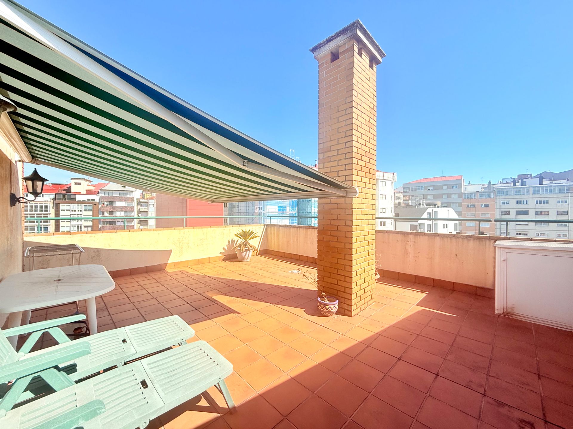 Terrace of Duplex for sale in Vigo   with Heating, Parquet flooring and Terrace