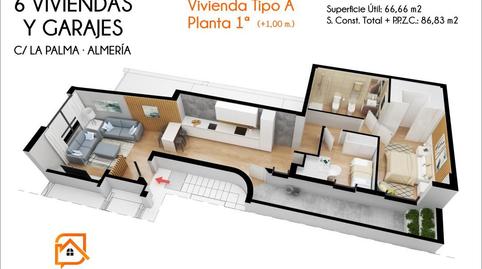 Foto 3 de Pis en venda a Calle la Palma, Plaza de Toros - Santa Rita,  Almería Capital