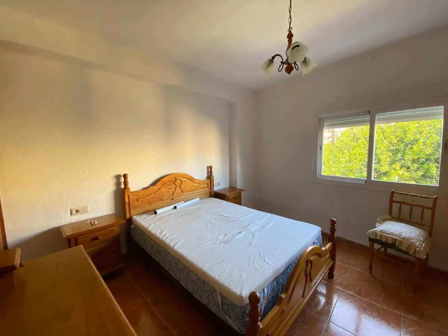 Schlafzimmer von Wohnung zur untervermieten in Málaga mit Terrasse und Balkon