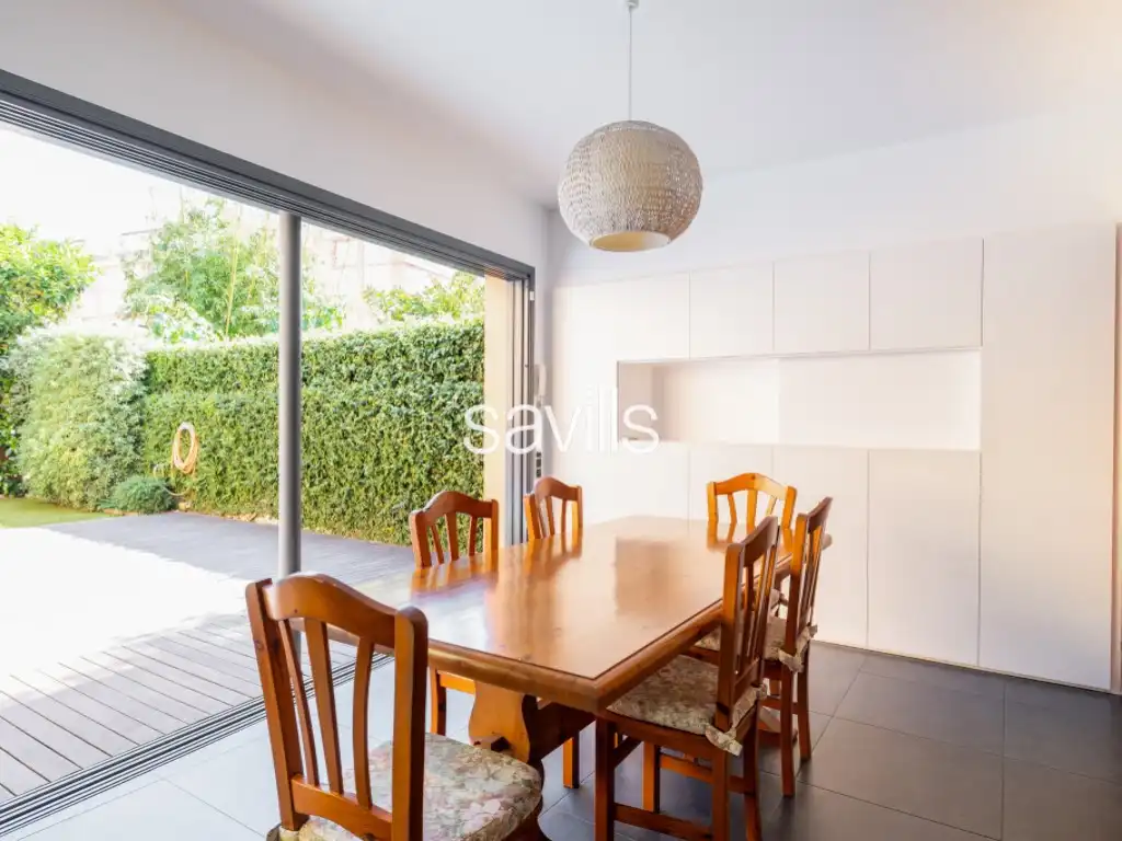 Esszimmer von Haus oder Chalet zur Miete in Barcelona mit Privatgarten und Schwimmbad