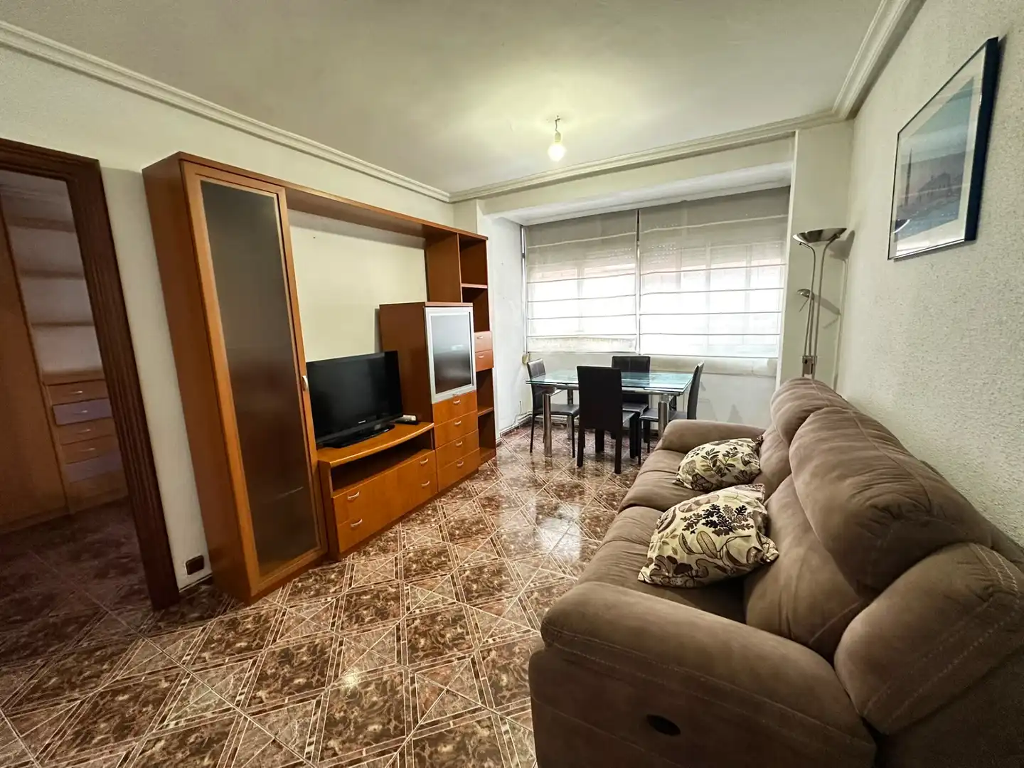Living room of Flat for sale in Valladolid  with Heating and Furnished