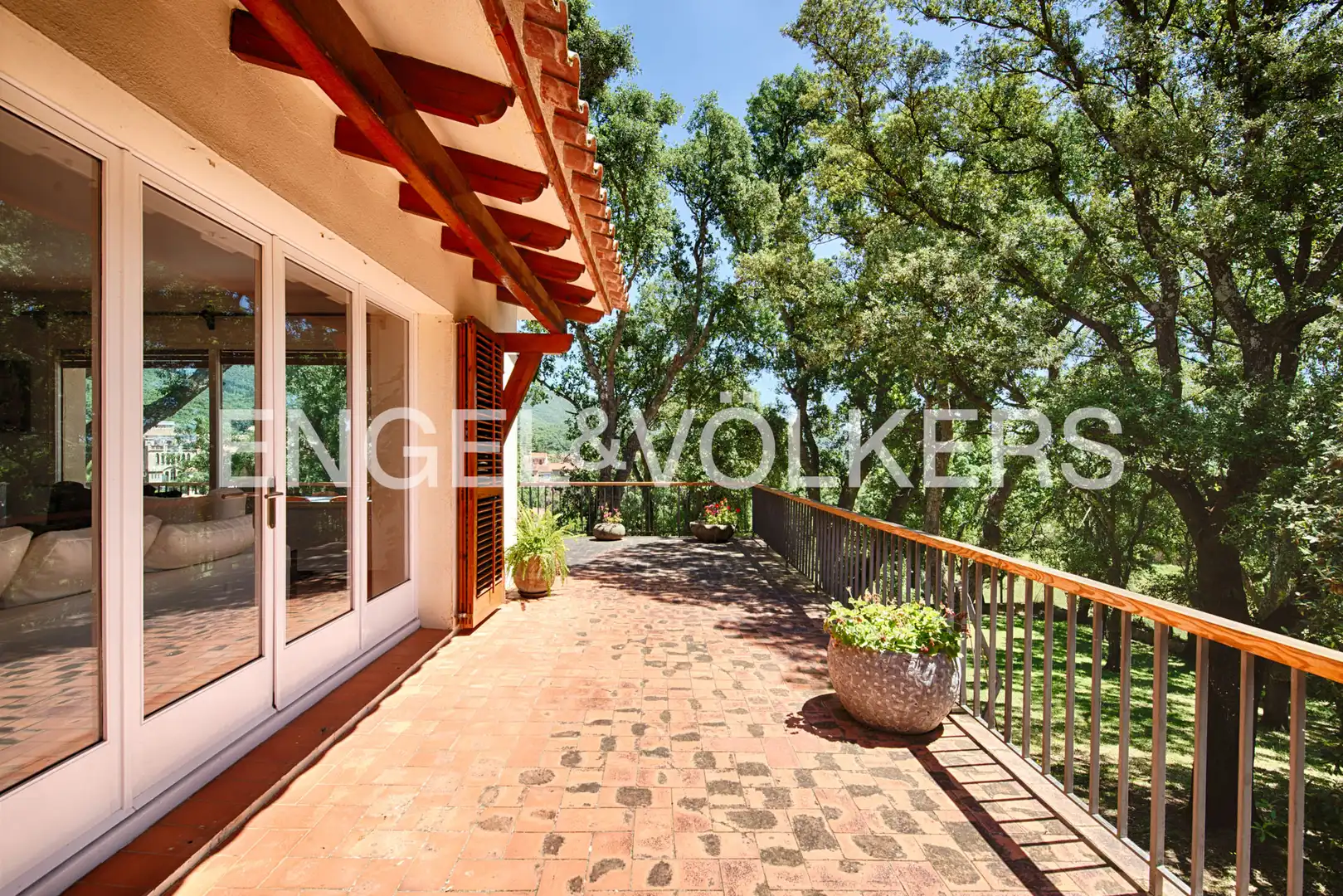 Terraza de Casa o chalet en venta en Maçanet de Cabrenys con Aire acondicionado, Calefacción y Jardín privado