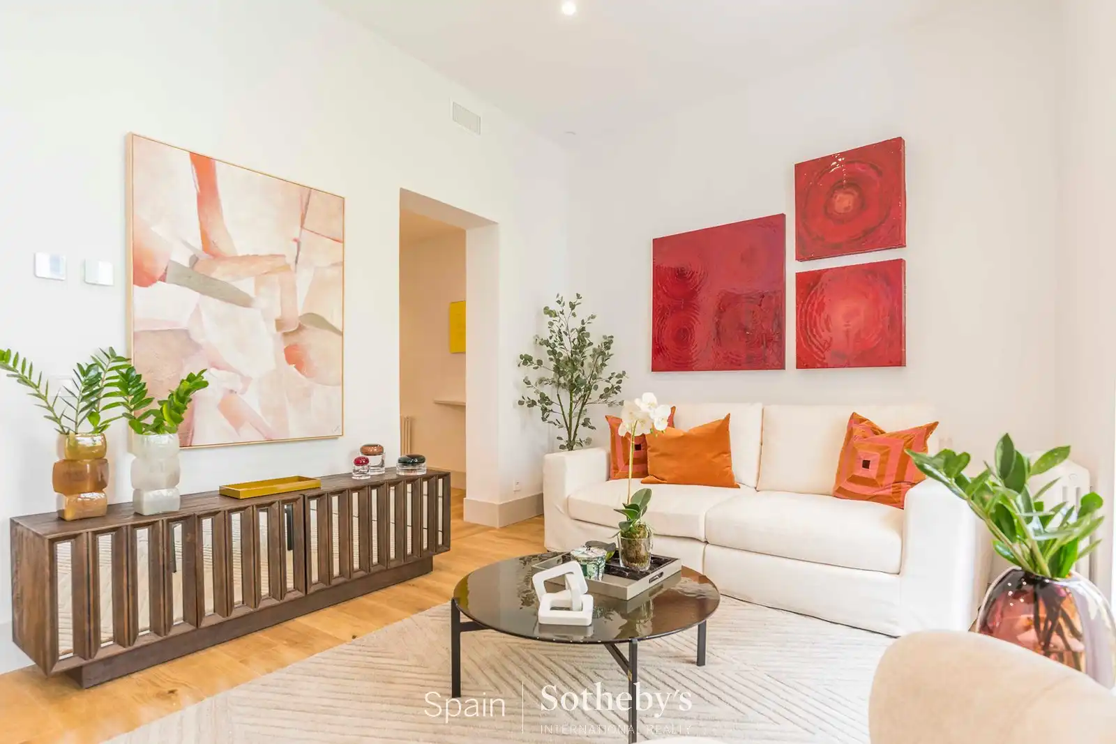 Living room of Apartments for sale in Madrid  with Air Conditioner and Heating