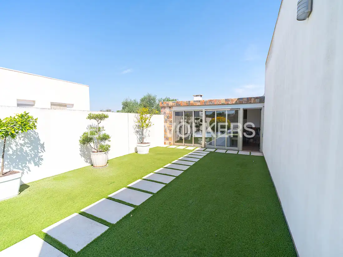 Terraza de Casa o chalet en venta en Santa Pola con Aire acondicionado, Calefacción y Jardín privado