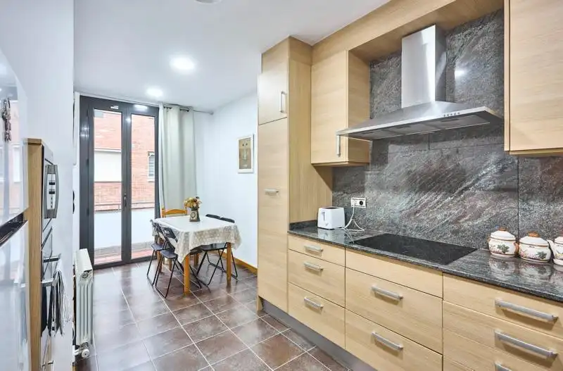 Cocina de Casa adosada en venta en Sant Feliu de Llobregat con Terraza