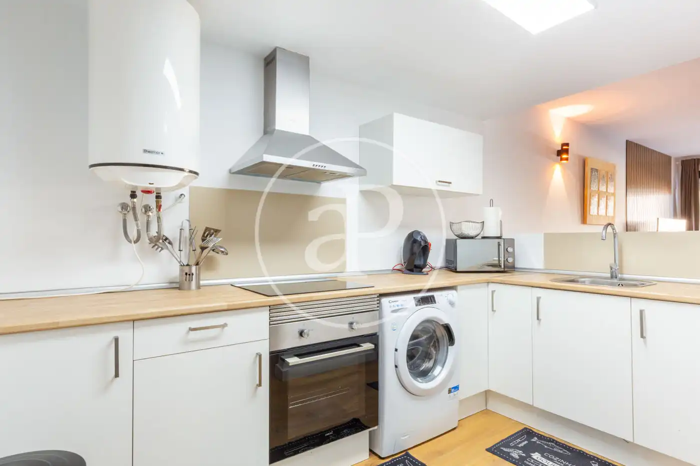 Küche von Wohnung zur Miete in Canet d'En Berenguer mit Klimaanlage, Heizung und Privatgarten