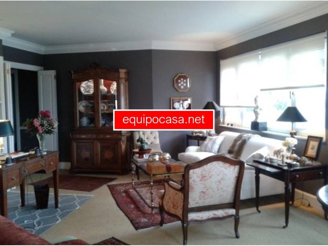 Sala d'estar de Pis en venda en Lugo Capital amb Calefacció, Jardí privat i Terrassa