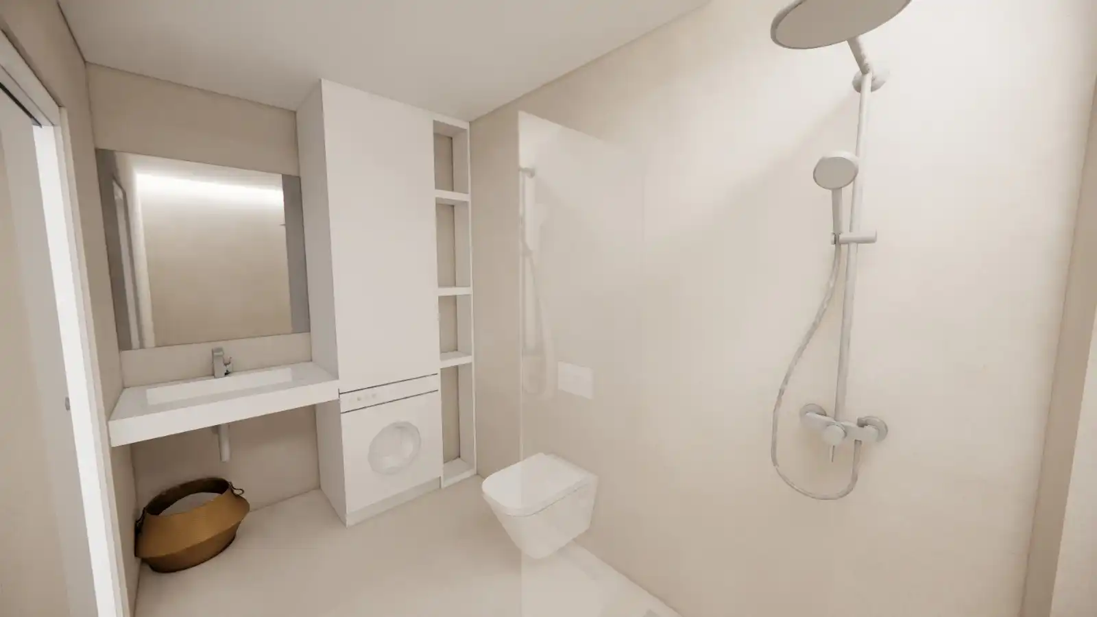 Bathroom of Lofts for sale in Valencia  with Air Conditioner, Furnished and Washing machine