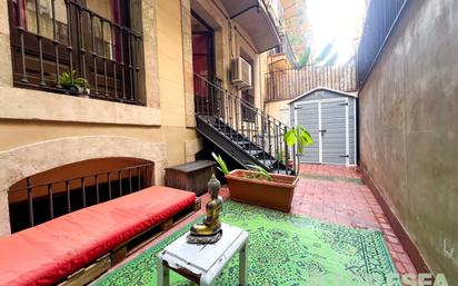 Terrace of Flat for sale in  Barcelona Capital  with Heating, Private garden and Terrace