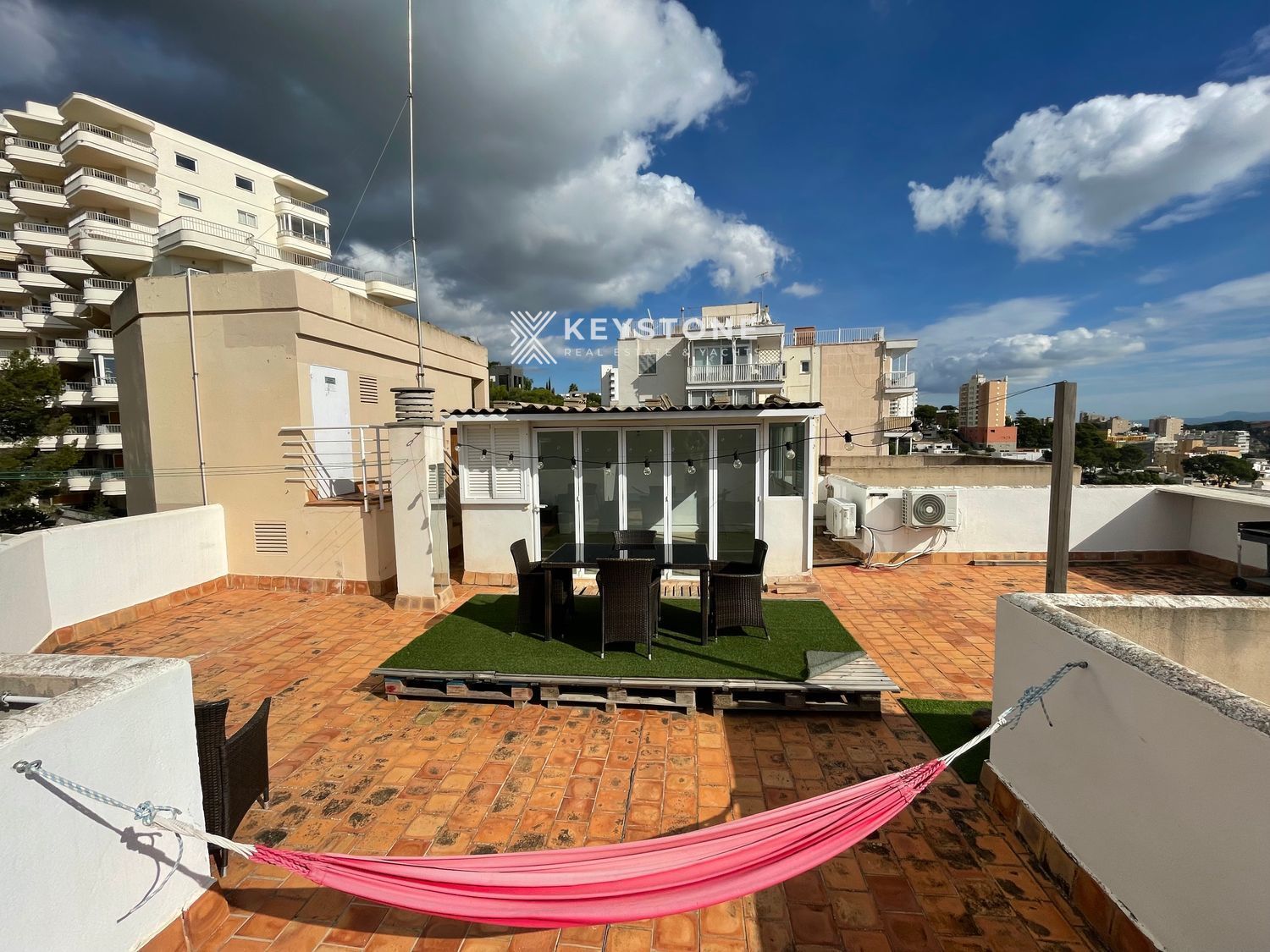 Terrace of Attic to rent in  Palma de Mallorca  with Air Conditioner, Terrace and Storage room