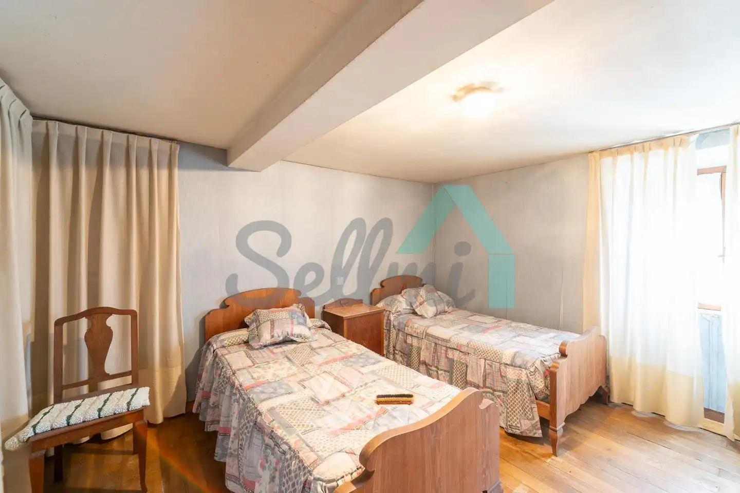 Bedroom of Houses for sale in Valdés - Luarca  with Private garden and Parquet flooring