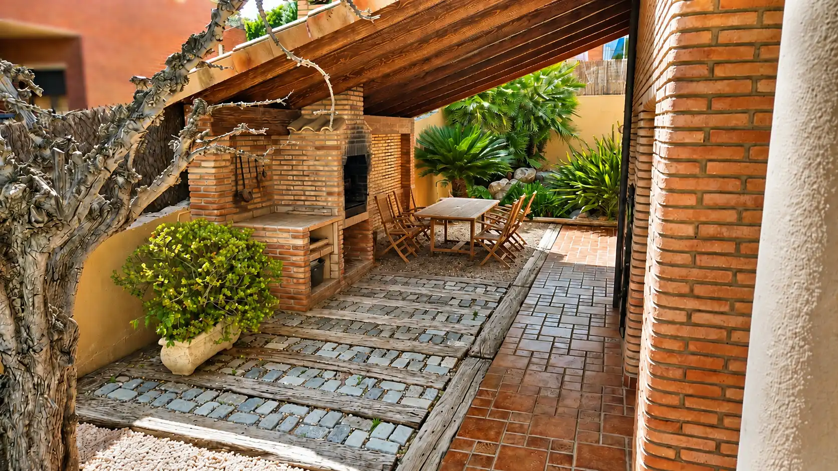 Terrassa de Casa o xalet en venda en Calafell amb Calefacció i Jardí privat