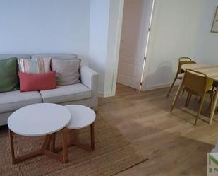 Sala d'estar de Apartament de lloguer en Cáceres Capital amb Aire condicionat i Calefacció